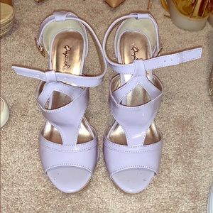 Lavender wedges